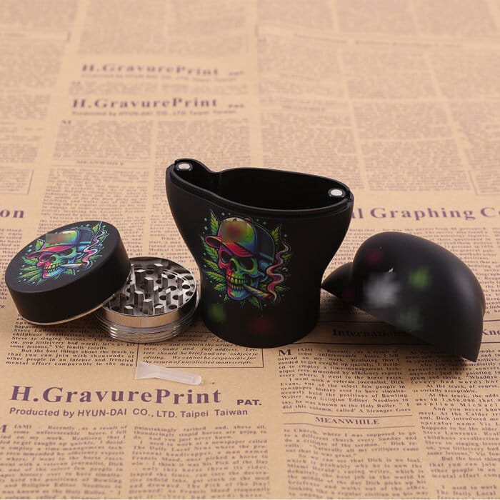 2024 New Boxing Gloves 4-layer Weed Grinder