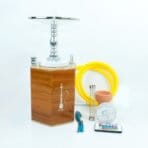 Wholesale Portable Acrylic Hookah With Led Light Base