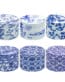 Blue and White Porcelain Pattern Ceramic Weed Grinder Wholesale
