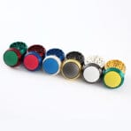 Zinc Alloy Four-Layer Rotary Cover Tobacco Grinder Wholesale