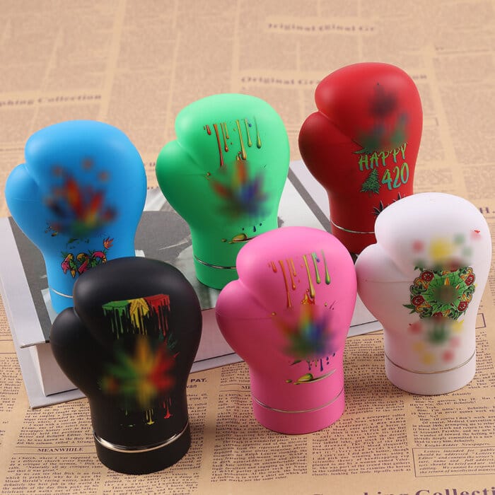 2024 New Boxing Gloves 4-layer Weed Grinder