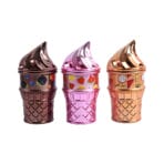 2025 New Ice Cream Cone Marijuana Grinder Wholesale