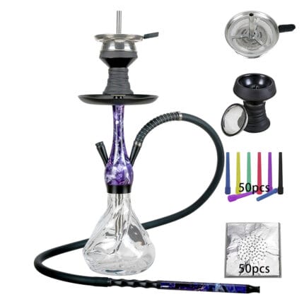 Wholesale Leather Hose Weed Hookah