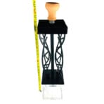 Aluminum Alloy Square Arabic Hookah Wholesale