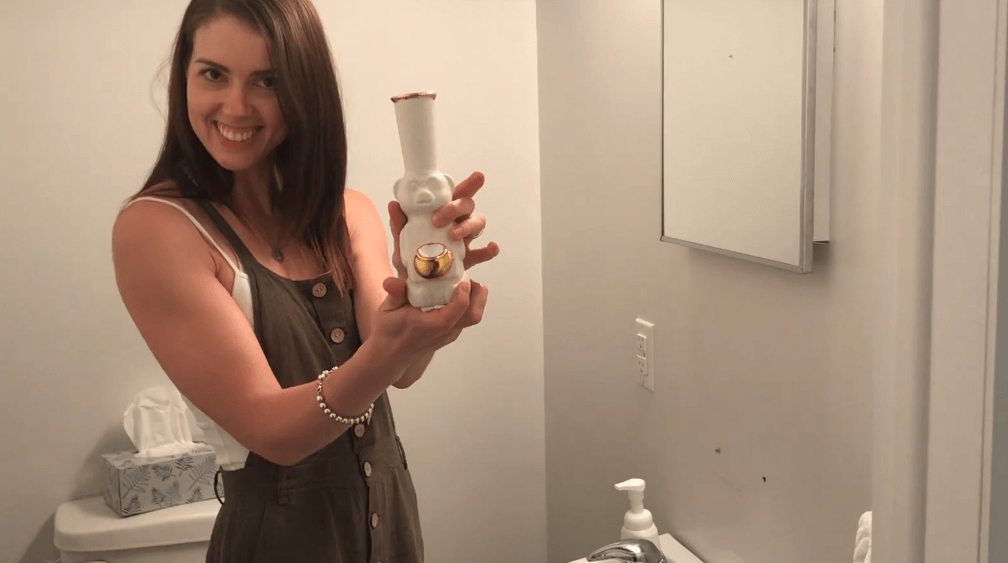 Why does my bong taste like chemicals?